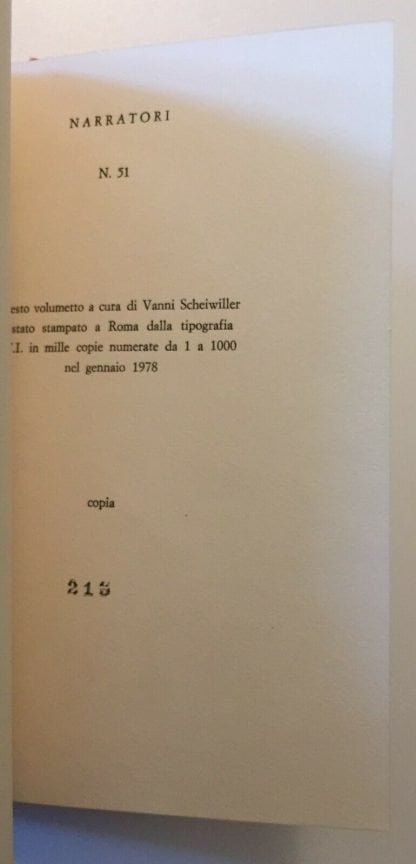 Antonio Pizzuto Due racconti di Sallino Sallini All'insegna del pesce d'oro 1978 - immagine 3