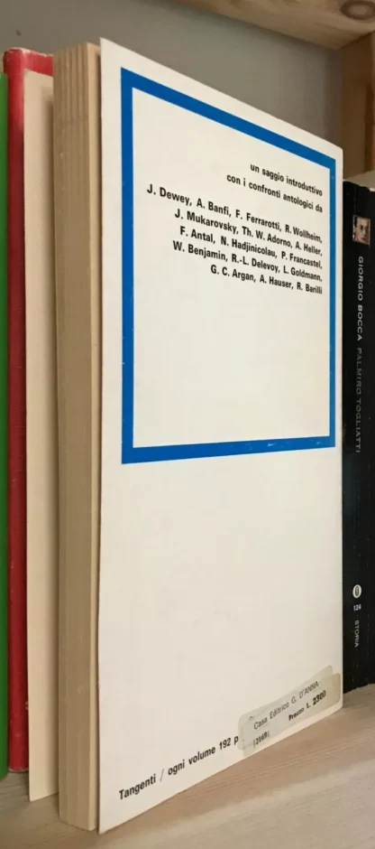 Alfredo De Paz Sociologia delle arti Casa editrice G. D'Anna prima edizione 1976 - immagine 2