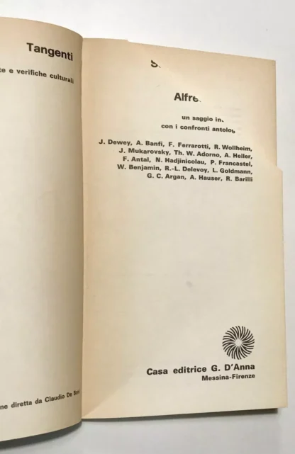 Alfredo De Paz Sociologia delle arti Casa editrice G. D'Anna prima edizione 1976 - immagine 3