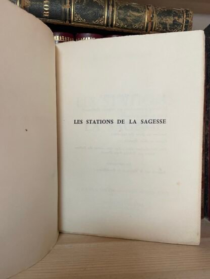 Schuon Les Stations de la sagesse Buchet Chastel Correa 1958 - immagine 5