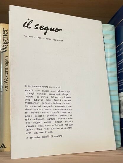 Isabel Pons pieghevole della mostra Roma Galleria Il Segno 1968 - immagine 4