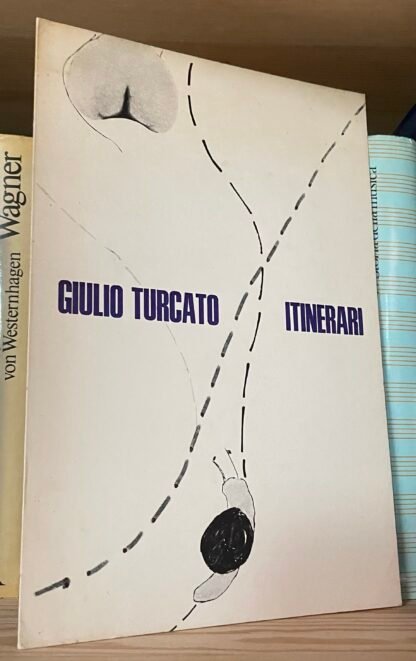 Giulio Turcato Itinerari pieghevole Galleria il Segno 1972