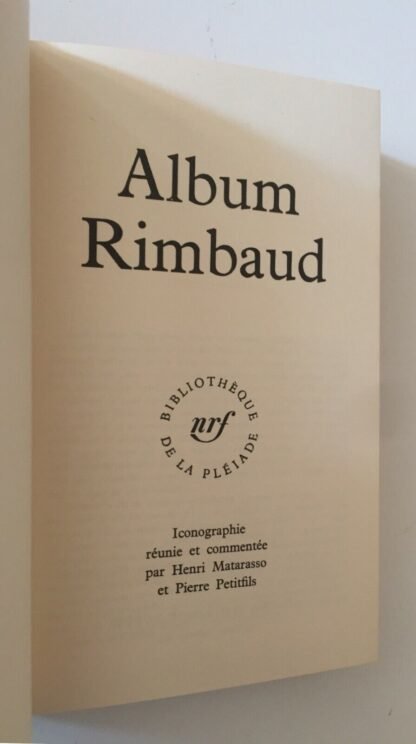 Album Rimbaud Gallimard Bibliothèque de la Pléiade 1967 - immagine 8