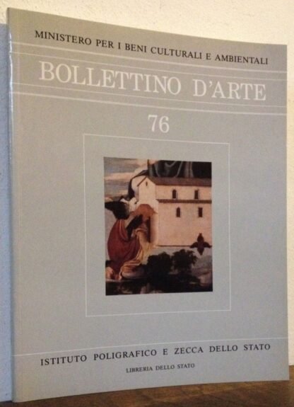 Bollettino d'Arte 76 novembre-dicembre 1992