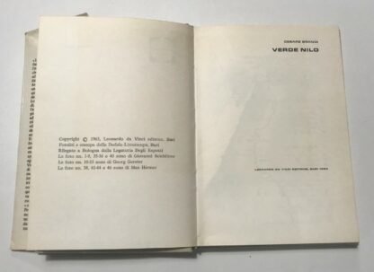 Cesare Brandi Verde Nilo Leonardo da Vinci 1963 - immagine 7