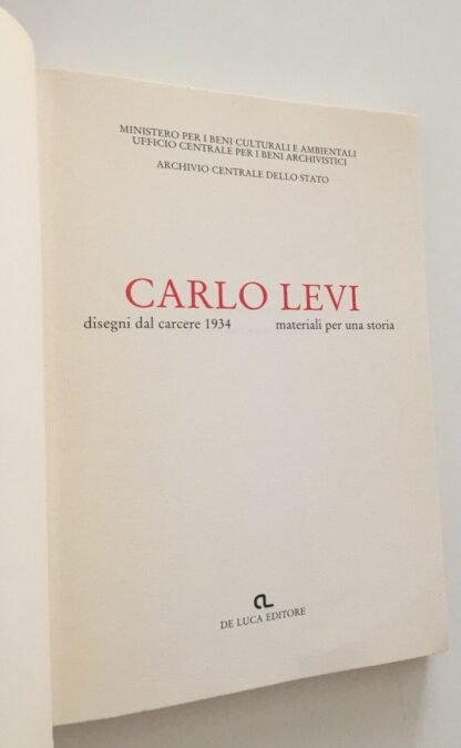 Carlo Levi disegni dal carcere De Luca editore Mostra a Roma 1983 - immagine 3