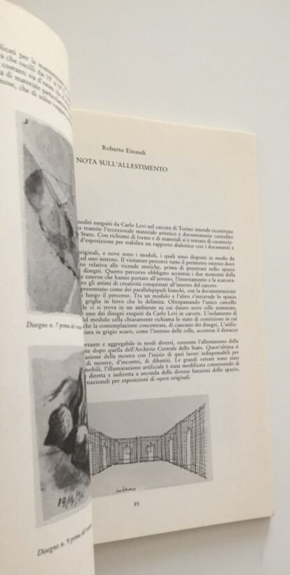 Carlo Levi disegni dal carcere De Luca editore Mostra a Roma 1983 - immagine 7