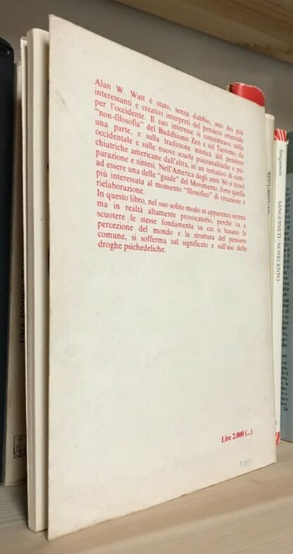 Alan Watts Cosmologia gioiosa Introduzione di Timothy Leary e Richard Alpert  Stampa Alternativa Editrice 1980 - immagine 2