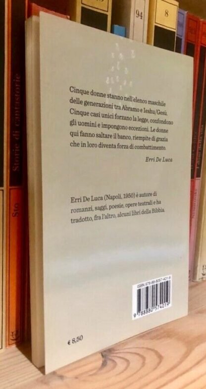 Erri De Luca Le sante dello scandalo Giuntina Editore aprile 2011 - immagine 2