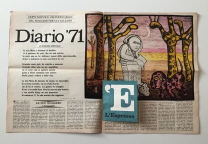 L' Espresso Colore N. 51 Dicembre 1971 Diario del '71 di Eugenio Montale - immagine 2