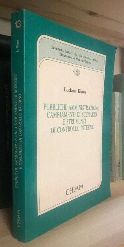 Hinna pubbliche amministrazioni cambiamenti di scenario strumenti di controllo