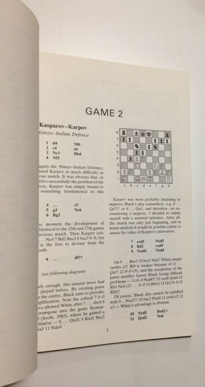 Kasparov London-Leningrad Championship Games Pergamon Press 1987 - immagine 4