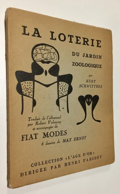 La Loterie du jardin zoologique Kurt Schwitters 1951 8 dessins de MAX ERNST - immagine 3