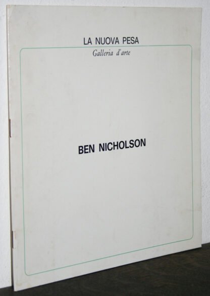 Ben Nicholson 1975 catalogo Roma galleria La nuova pesa