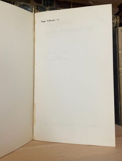 Noventa Tre parole sulla resistenza con un saggio di A. Del Noce Vallecchi 1973 - immagine 3