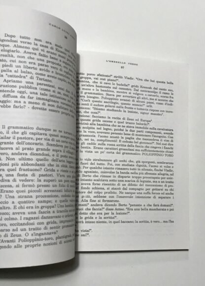 Carlo Luigi Zanni L'ombrello verde Ed. totem 1993 dedica autografa dall'A. - immagine 5