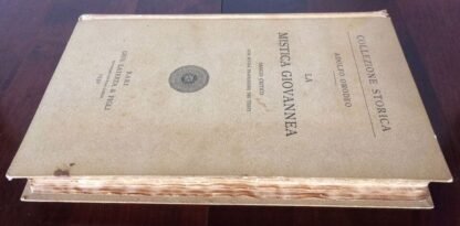 Omodeo La Mistica Giovannea saggio critico Laterza 1930 - immagine 4