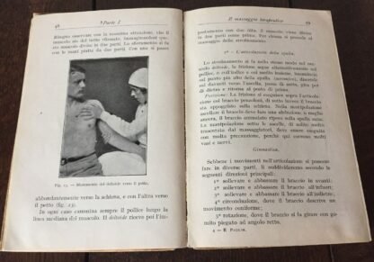 Paulin Massaggio e ginnastica svedese e danese Manuali Hoepli 1930 - immagine 5