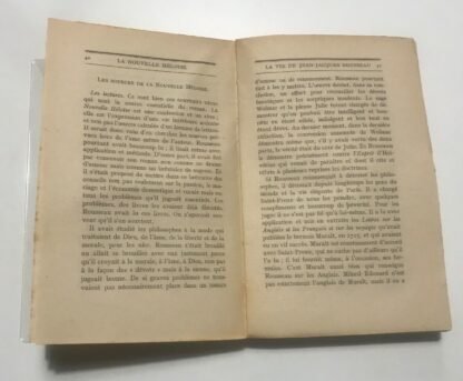 La Nouvelle Héloïse de J.J.Rousseau étude et analyse par Mornet Mellottée 1950 - immagine 5