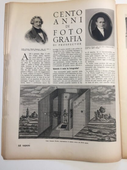 Sapere gennaio 1939 n.98 Leo Gasperl discesismo XVI salone aeronautico volo umano - immagine 4