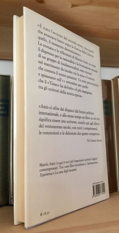 Martin Amis Il secondo aereo 11 settembre 2001-2007  Einaudi prima ediz. 2009 - immagine 2