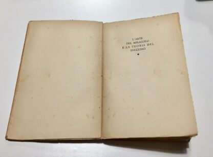 Thomas Cobellis L'arte del miracolo e la teoria del successo Atanòr 1926 - immagine 8