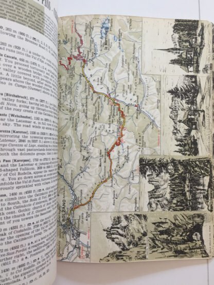 Touring Routes in the Dolomites English Edition Touring Club Italiano 1951 - immagine 3