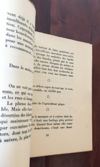 H. Michaux Tranches de savoir Collection l'age d'or Librairie Les Pas perdus 1950 - immagine 4