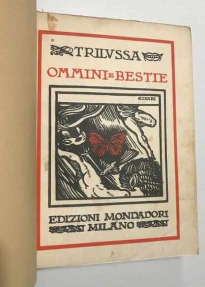 Trilussa 5 volumi Ommini e bestie Le cose Lupi e agnelli Le storie libro n.9 - immagine 8