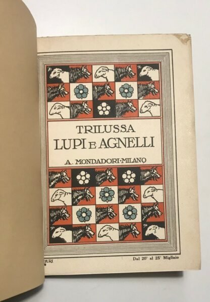 Trilussa 5 volumi Ommini e bestie Le cose Lupi e agnelli Le storie libro n.9 - immagine 9