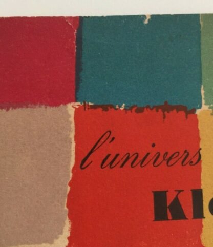 L'Univers de Klee Berggruen & Cie Jacques Prévert Paul Eluard Mourlot 1955 - immagine 7