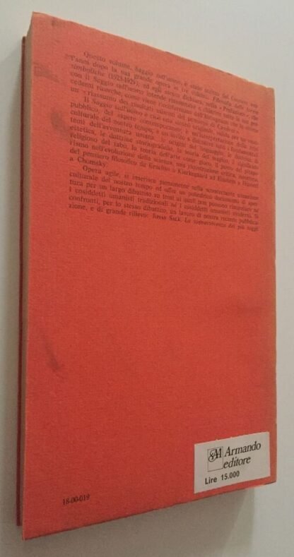 Cassirer Saggio sull'uomo e lo strutturalismo nella linguistica moderna Armando - immagine 2