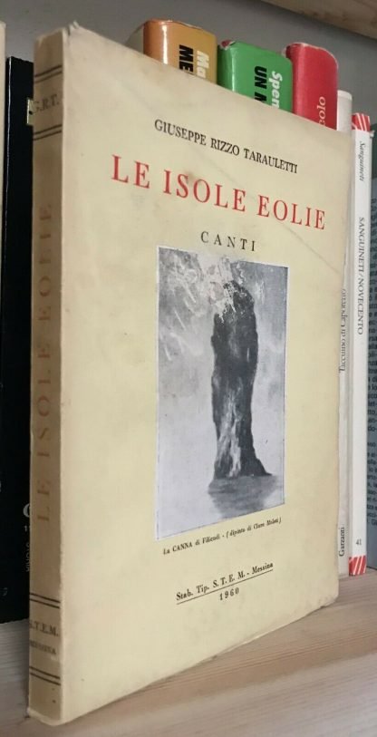 Giuseppe Rizzo Tarauletti Le isole Eolie canti S.T.E.M. 1960