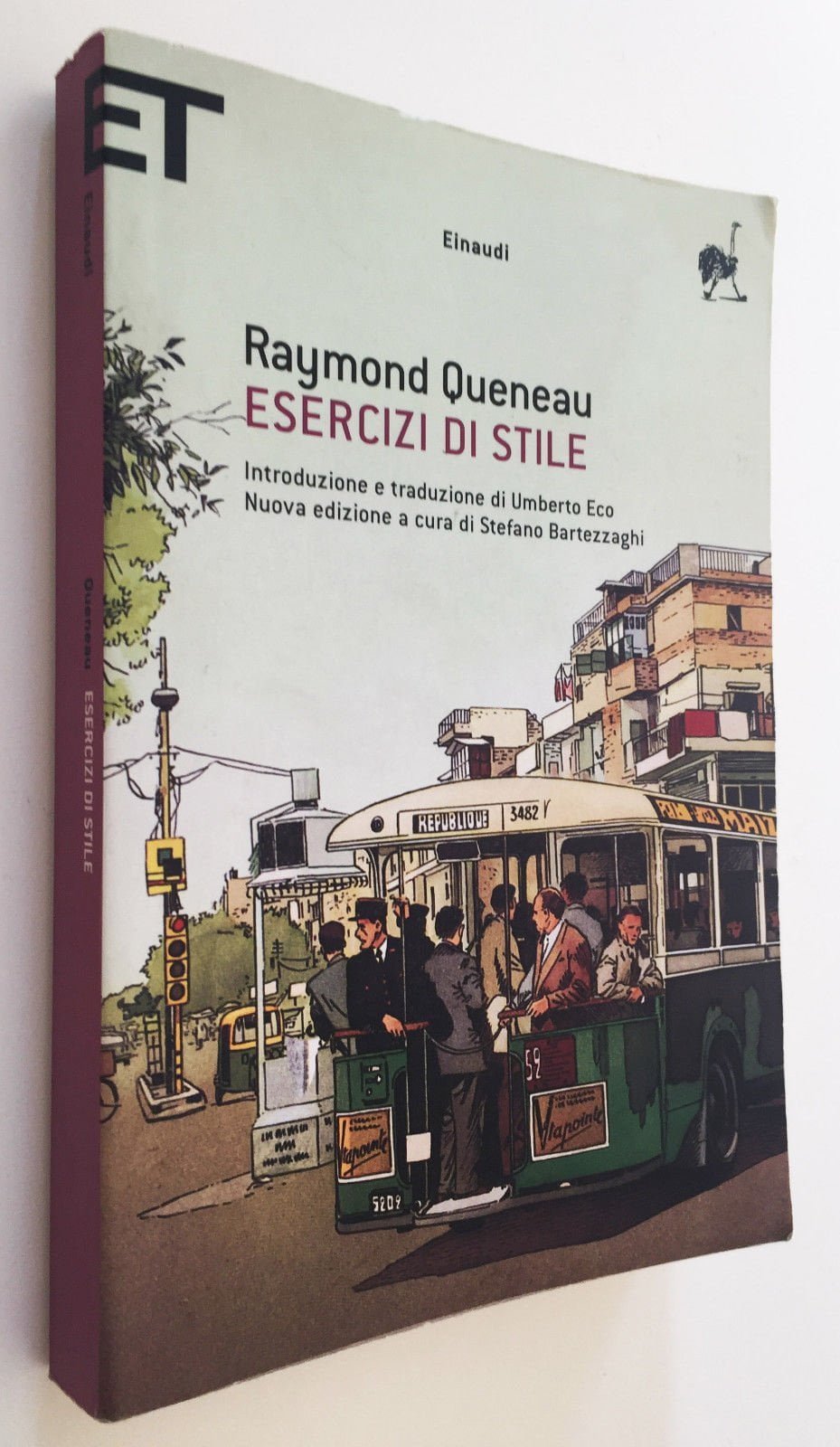 Raymond Queneau Esercizi di stile Einaudi Super ET 2008 Eco Bartezzaghi -  BookBark