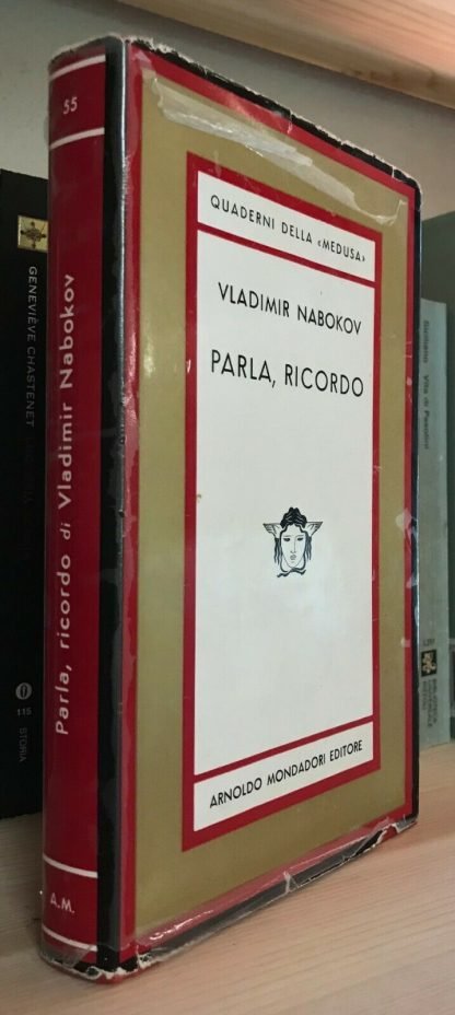 Nabokov Parla, ricordo Mondadori 1962 prima edizione Quaderni della Medusa