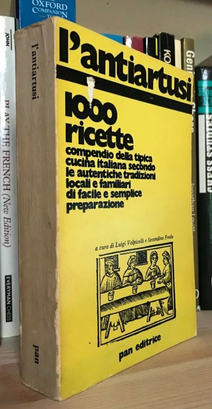 L'antiartusi 1000 ricette Volpicelli Freda Pan Editrice 1979 Seconda edizione