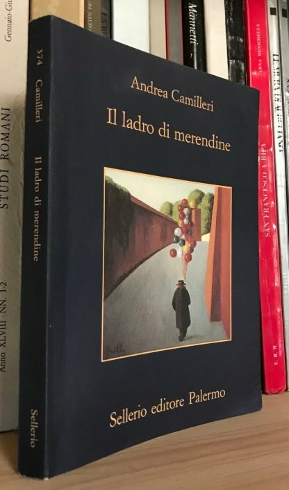 Camilleri il ladro di merendine Sellerio La Memoria 1999