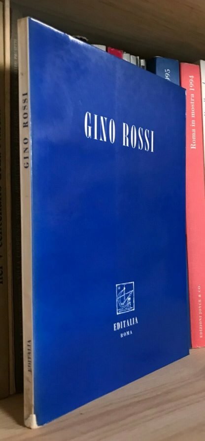 Gino Rossi Catalogo Roma GNAM Palma Bucarelli Giovanni Carandente Editalia 1956