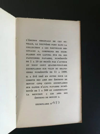 Eponine par Georges Bataille Les éditions de Minuit 1949 - immagine 7