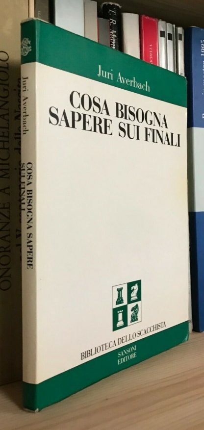 Juri Averbach Cosa bisogna sapere sui finali Sansoni 1986