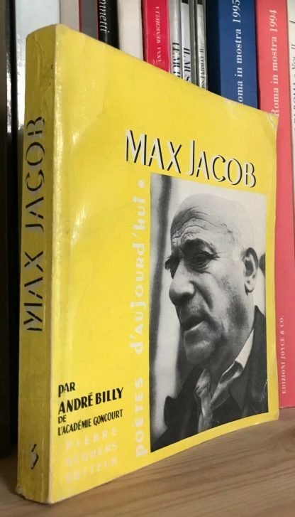 André Billy Max Jacob Collection Poètes d'aujourd'hui Pierre Seghers 1956