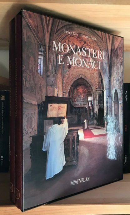 Calloni Lain Monasteri e Monaci Due volumi in cofanetto Velar 1996