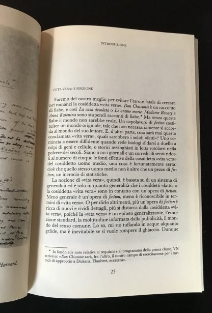 Vladimir Nabokov Lezioni sul Don Chisciotte Saggi Blu Garzanti prima edizione 1989 - immagine 3