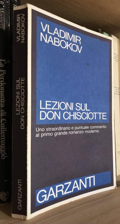 Vladimir Nabokov Lezioni sul Don Chisciotte Saggi Blu Garzanti prima edizione 1989