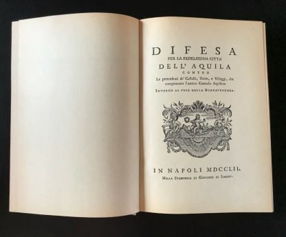 Carlo Franchi Difesa per la fedelissima città dell'Aquila Forni Anastatica 1973 - immagine 3