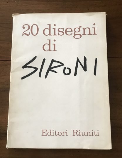 20 disegni di Sironi presentati da Corrado Cagli Editori Riuniti 1962