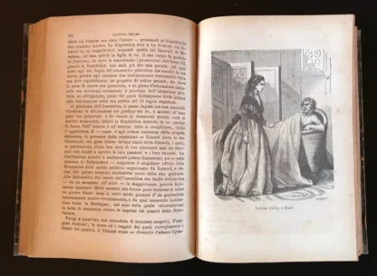 Ernesto Hamel Storia della grande Rivoluzione francese Battisti e Brigola 1878 - immagine 4