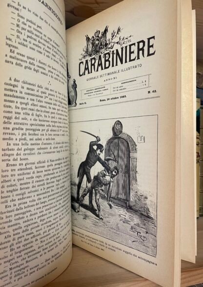 Il carabiniere giornale settimanale illustrato riproduzione anastatica del 1883 - immagine 8