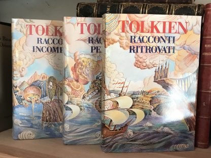 J.R.R. Tolkien Racconti Ritrovati Perduti Incompiuti 3 voll. in cofanetto CDE 1993 - immagine 7