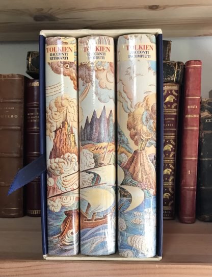 J.R.R. Tolkien Racconti Ritrovati Perduti Incompiuti 3 voll. in cofanetto CDE 1993